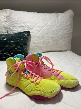JB1 ADULT WRESTLING SHOES - PINK LEMONADE
